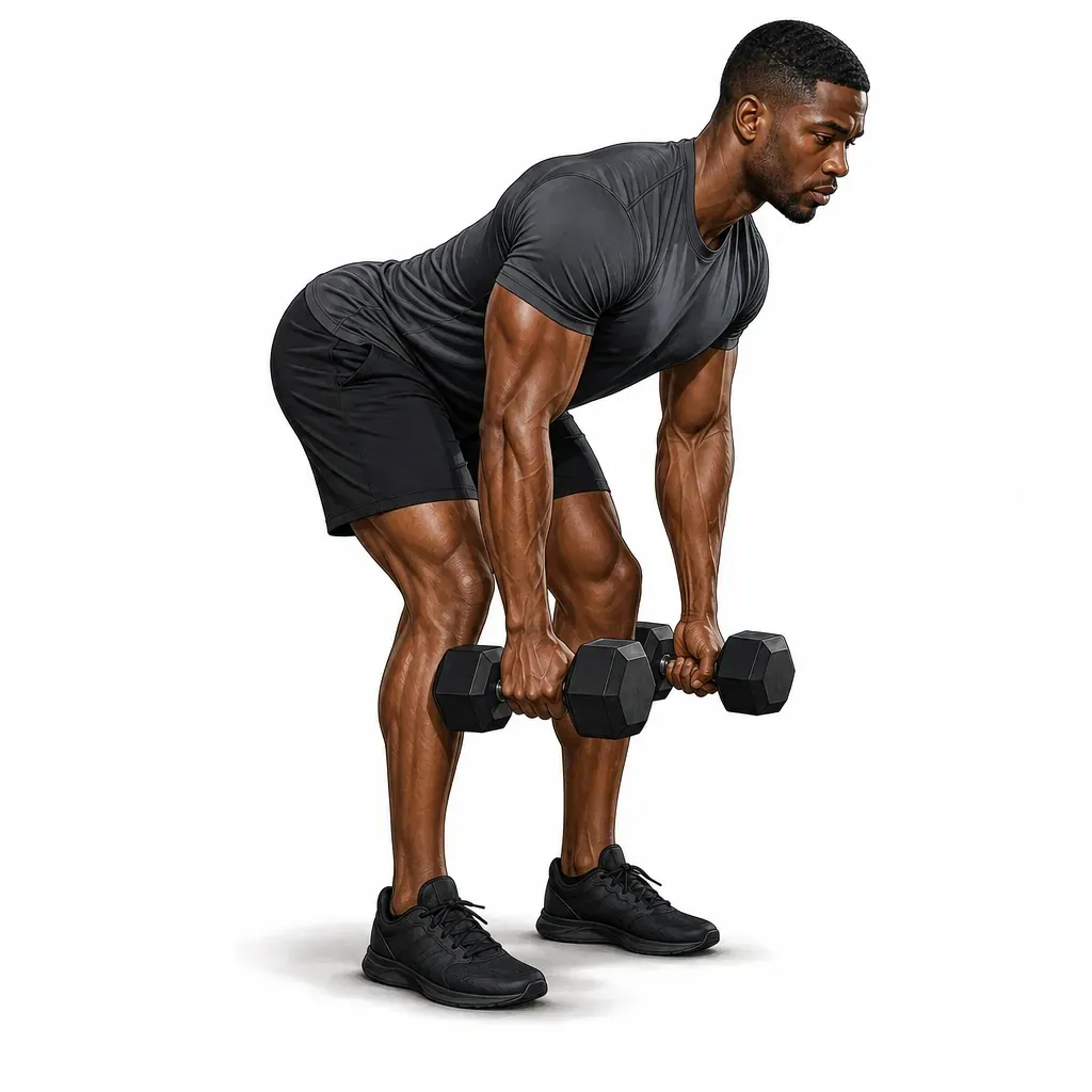 Two-Dumbbell Bent-Over Row