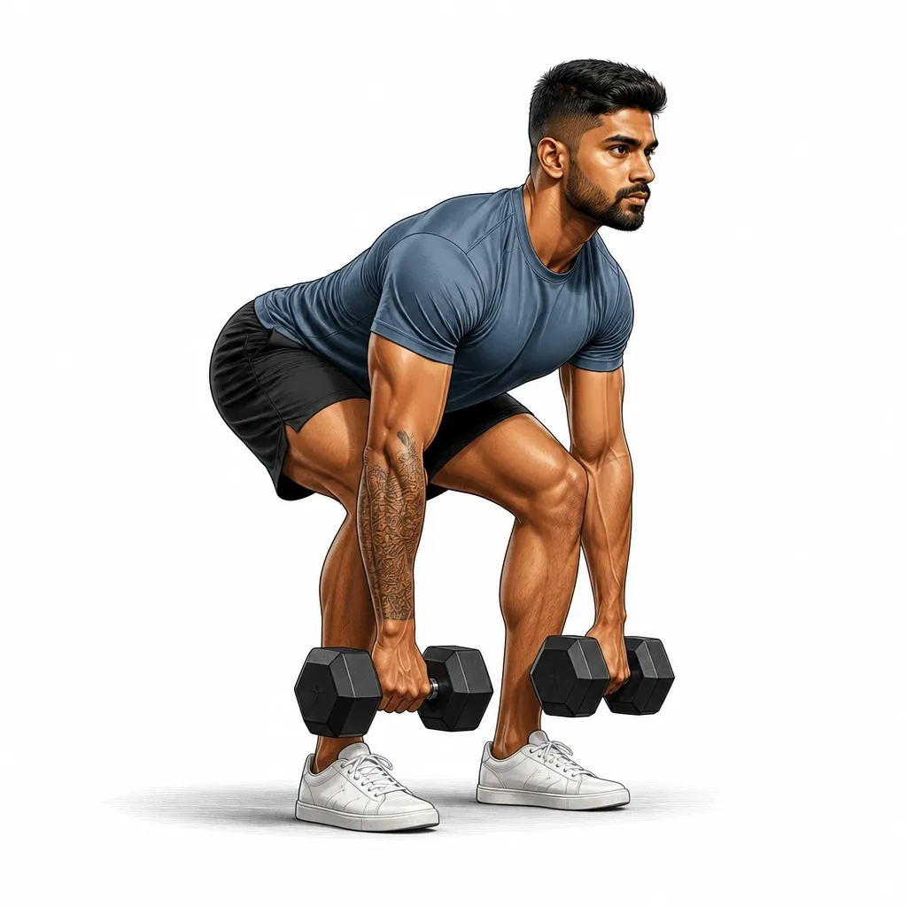 Dumbbell Deadlift