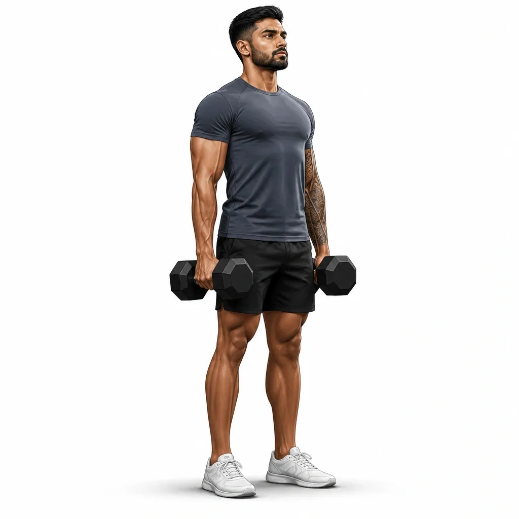 Dumbbell Deadlift
