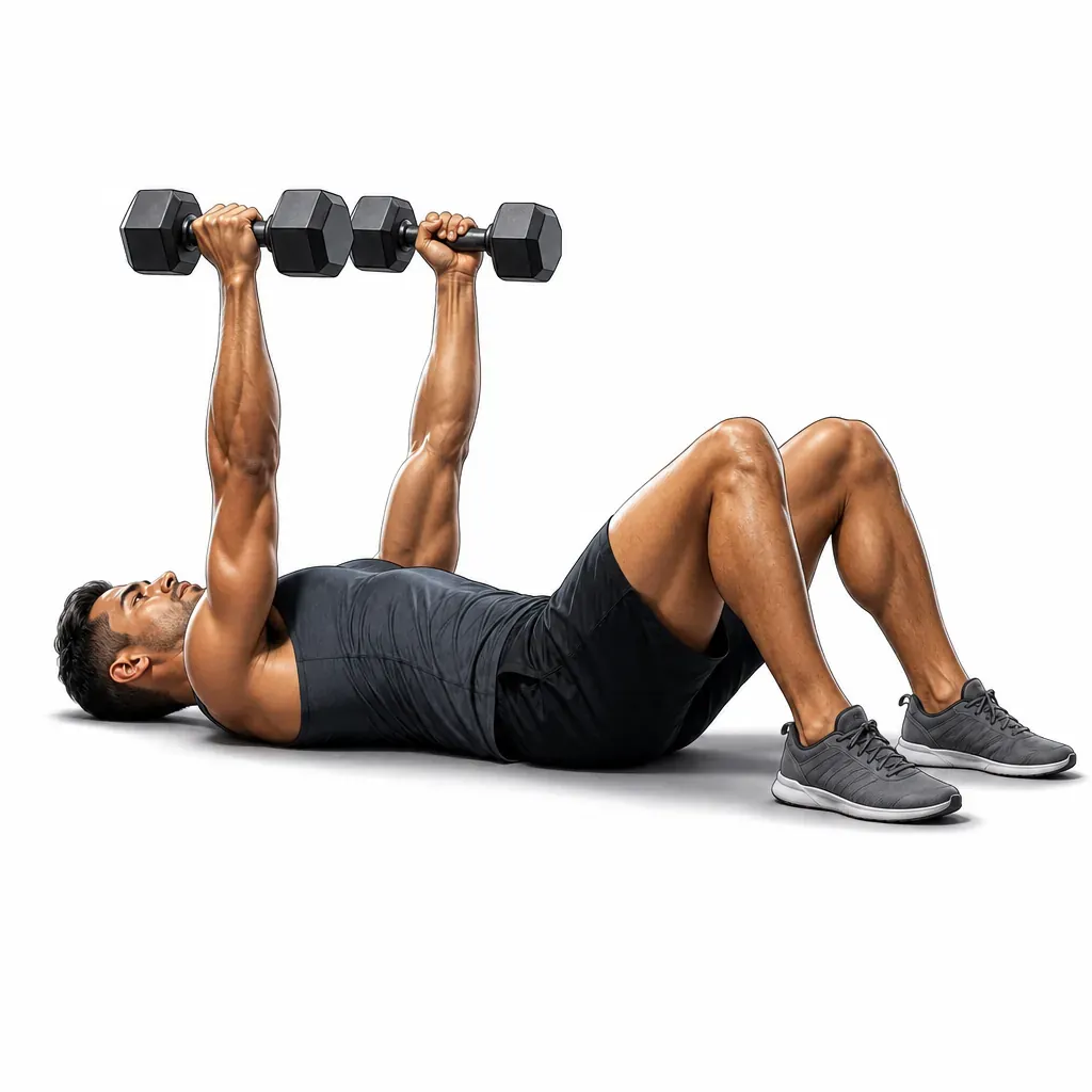 Dumbbell Floor Press