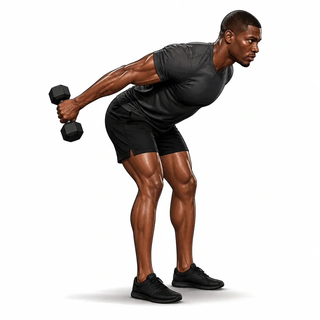 Dumbbell Tricep Kickback