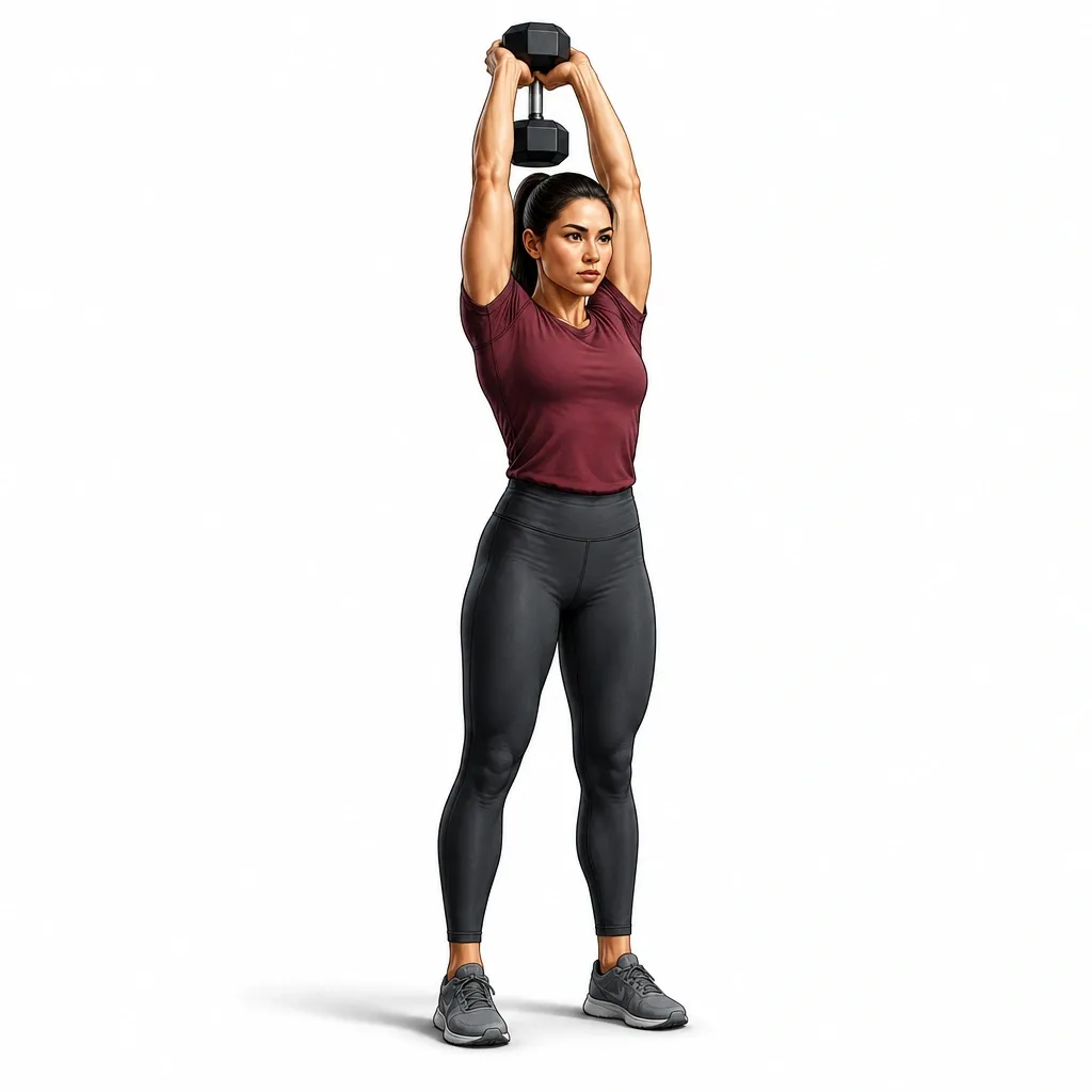 Overhead Dumbbell Tricep Extension
