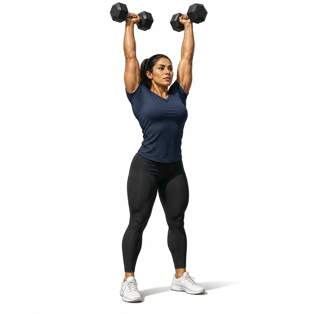 Dumbbell Thruster