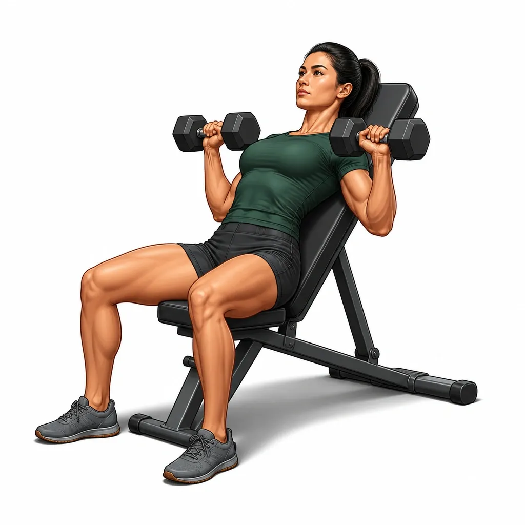 Incline Dumbbell Press