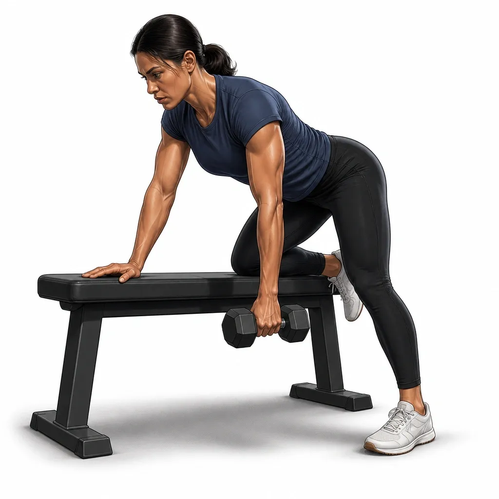 One-Arm Dumbbell Row
