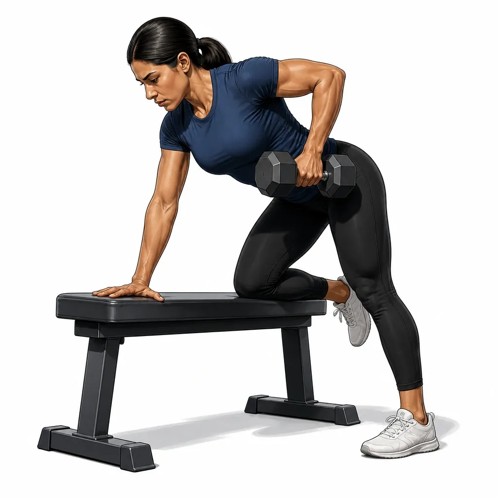 One-Arm Dumbbell Row
