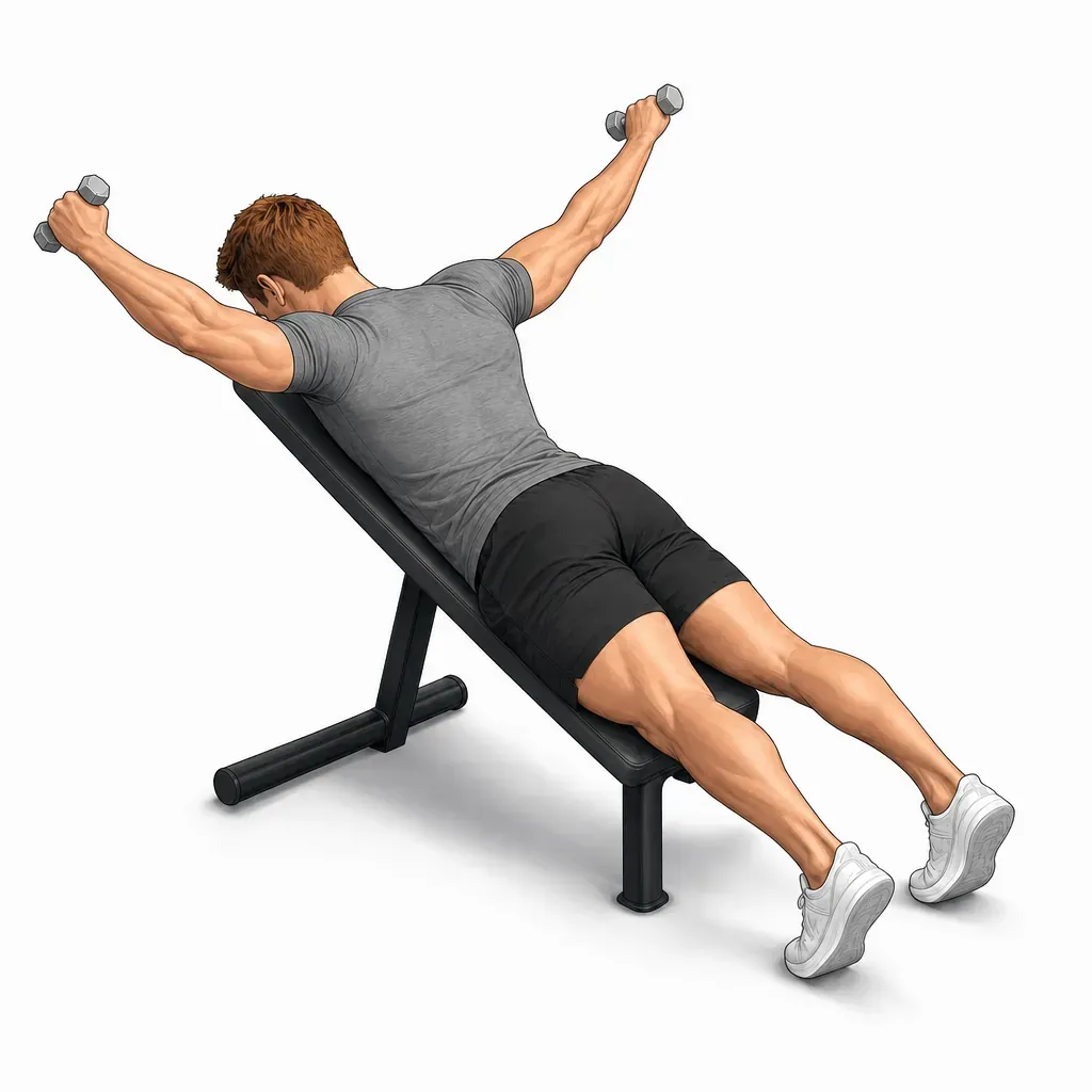 Prone Y Raise