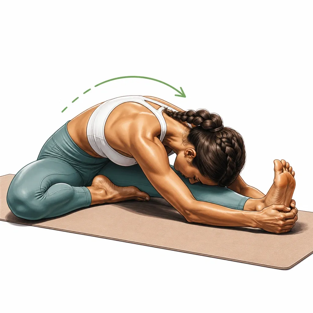 Half Pancake (Janu Sirsasana)