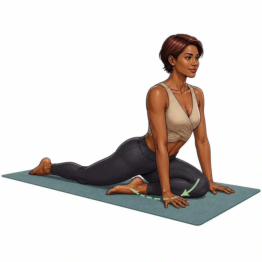 Pigeon Pose (Eka Pada Rajakapotasana)