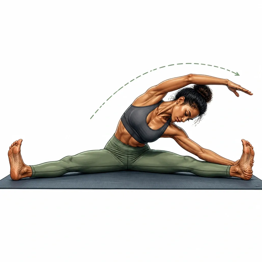 Seated Side Bend (Parsva Upavistha Konasana)