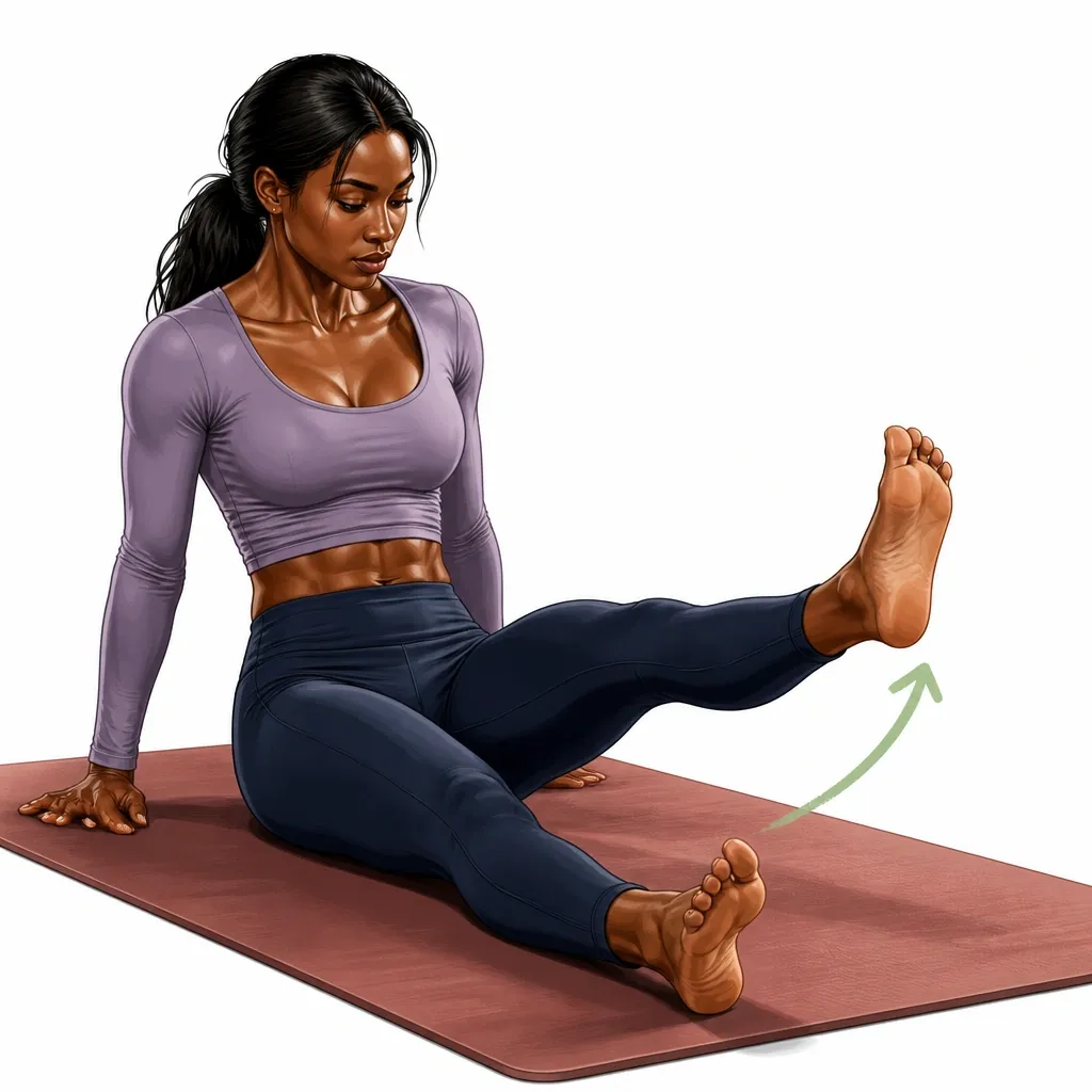 Straddle Leg Lift