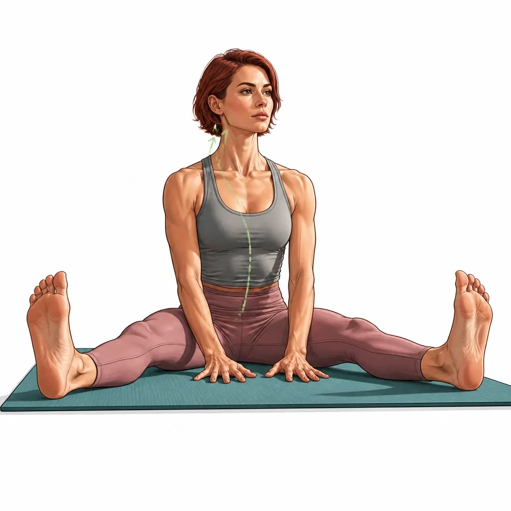 Seated Straddle Prep (Upavistha Konasana)