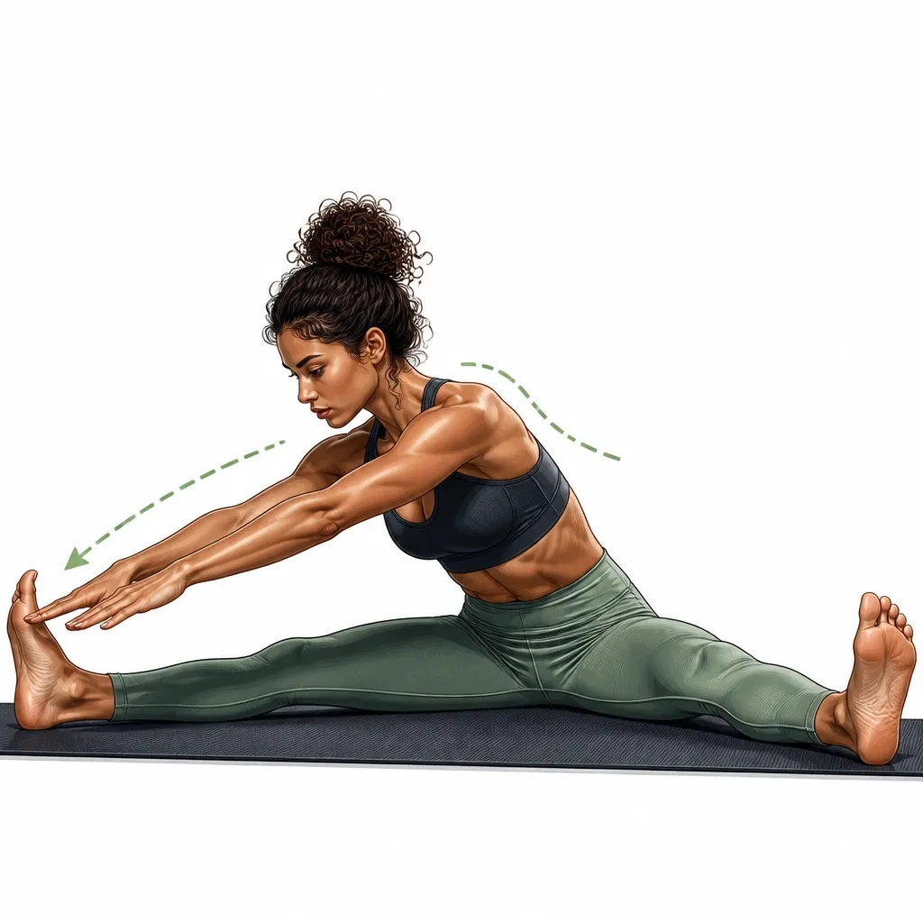 Side-to-Side Straddle Reach