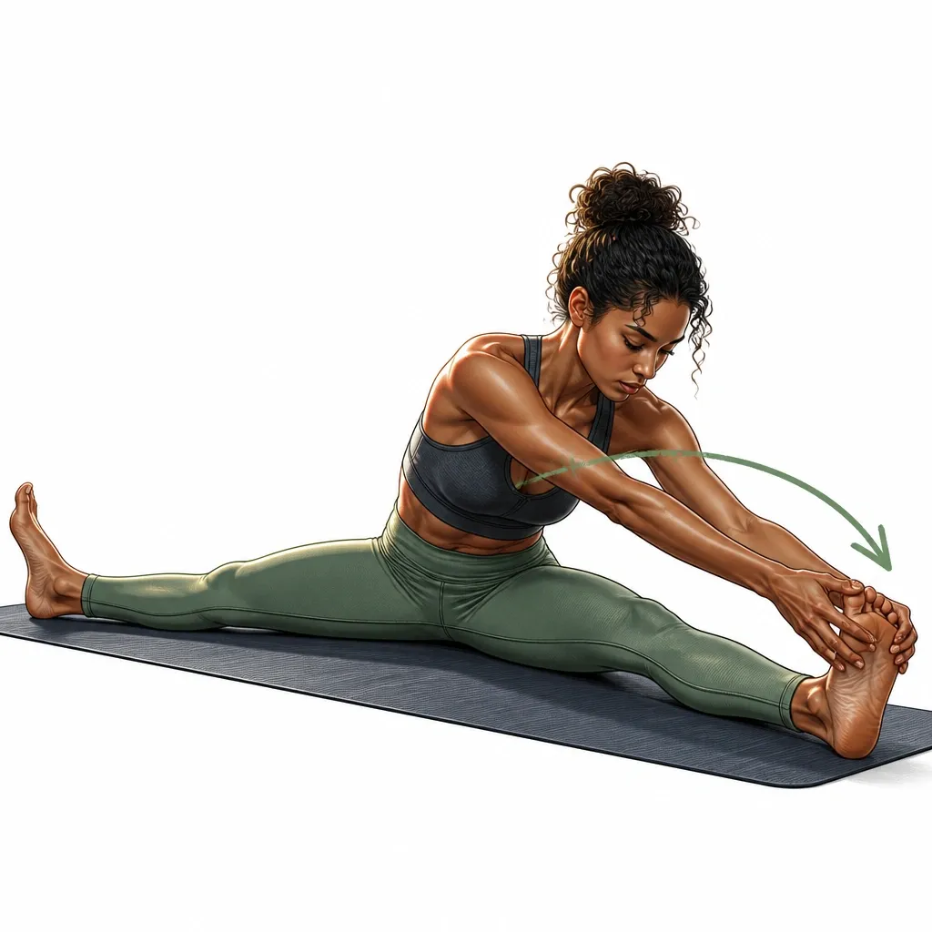 Side-to-Side Straddle Reach