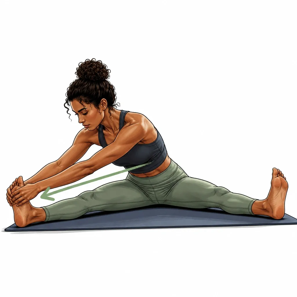 Side-to-Side Straddle Reach