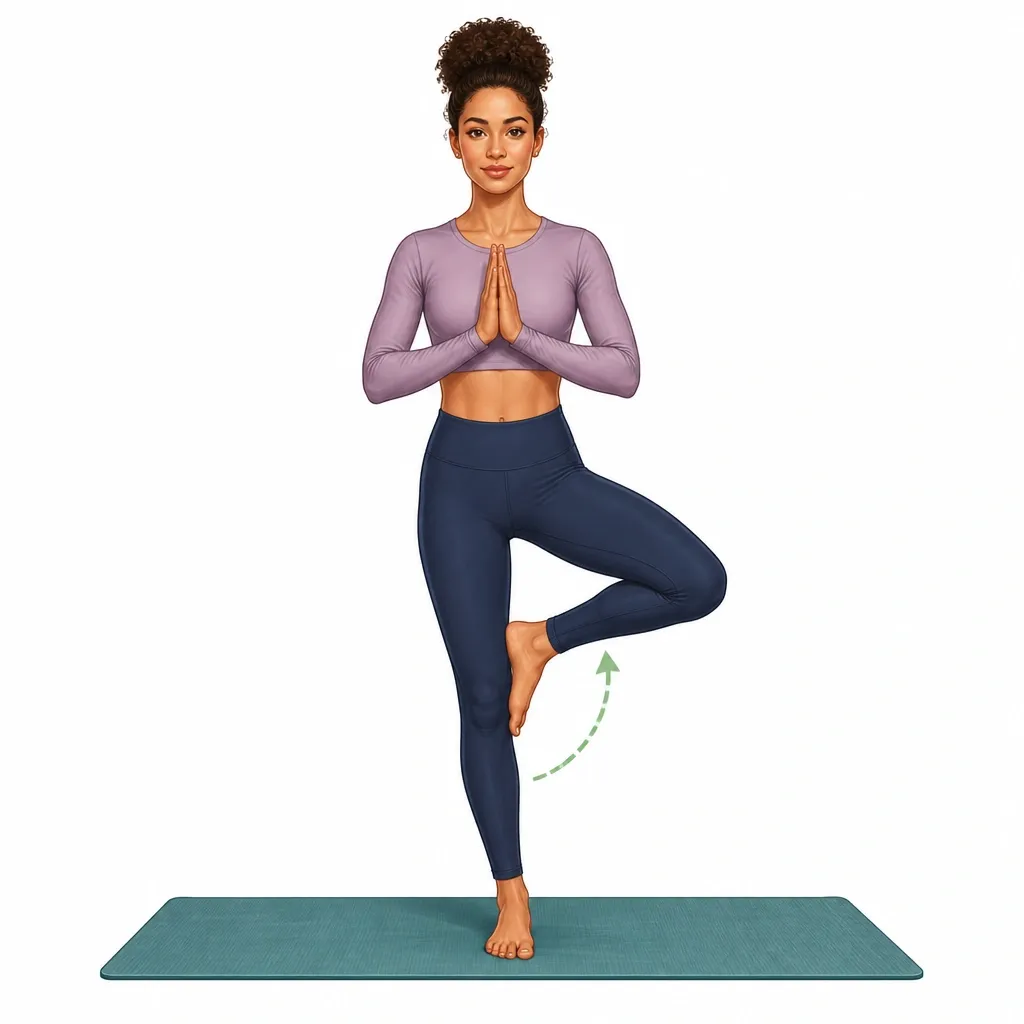 Tree Pose (Vrksasana)