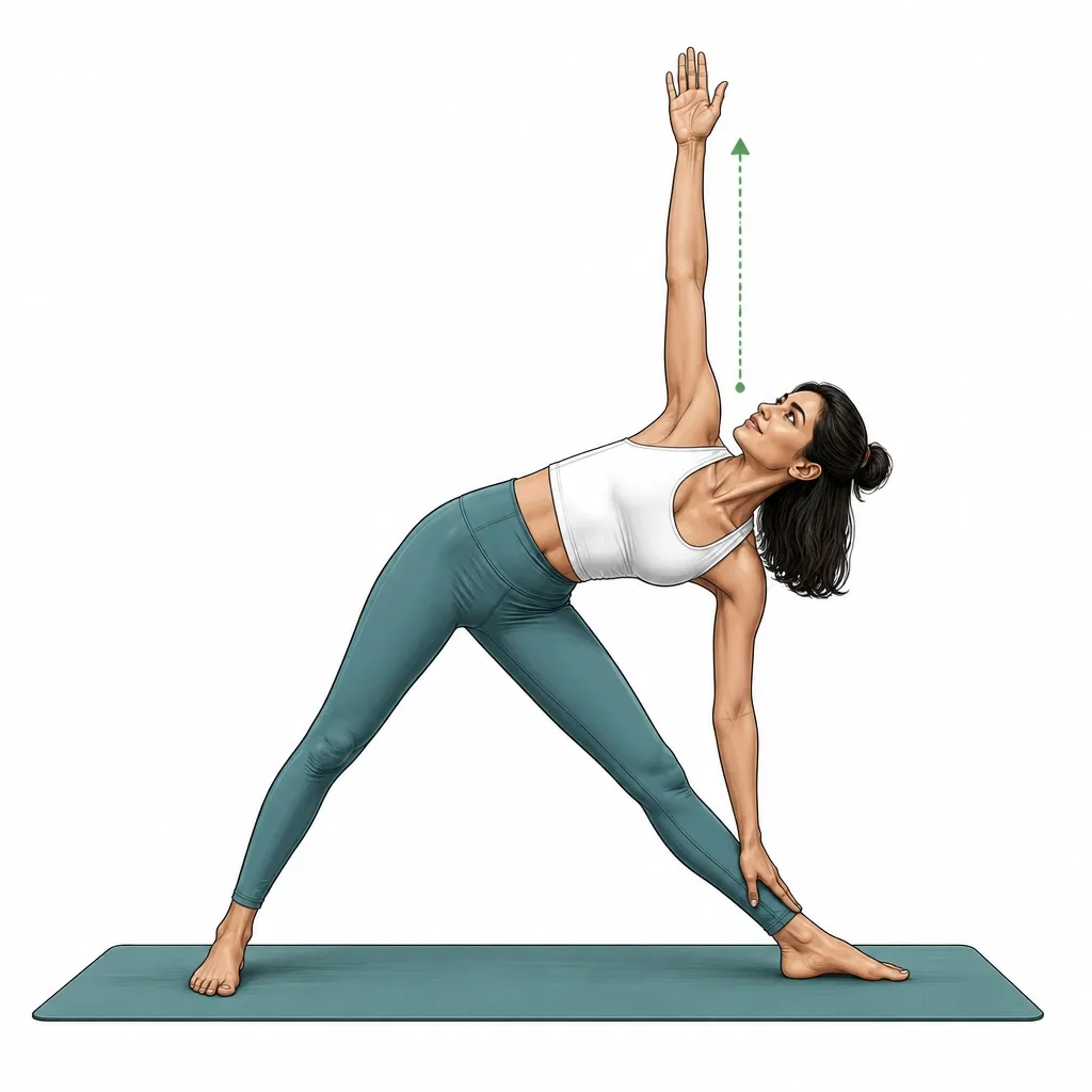 Triangle Pose (Trikonasana)