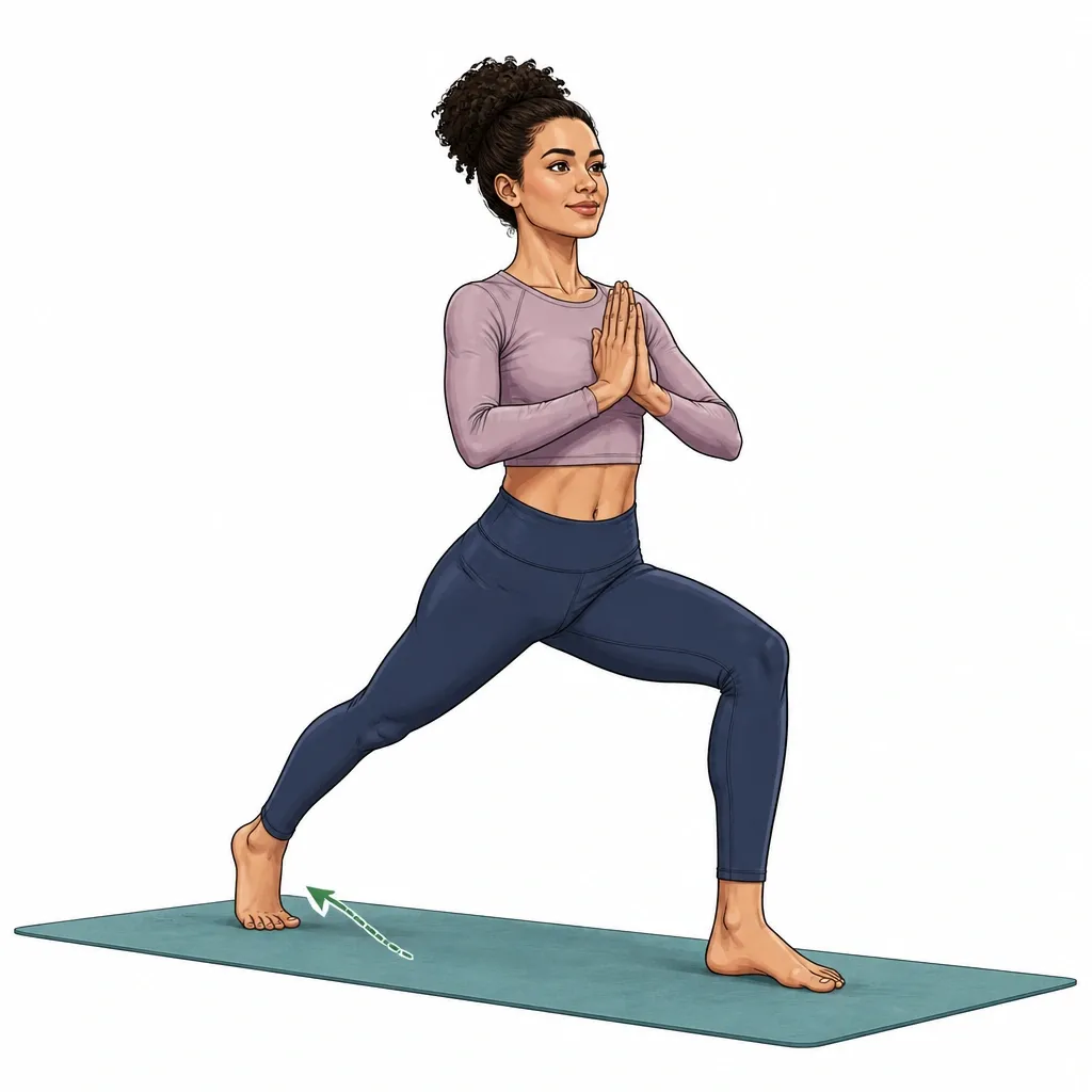 Warrior I (Virabhadrasana I)