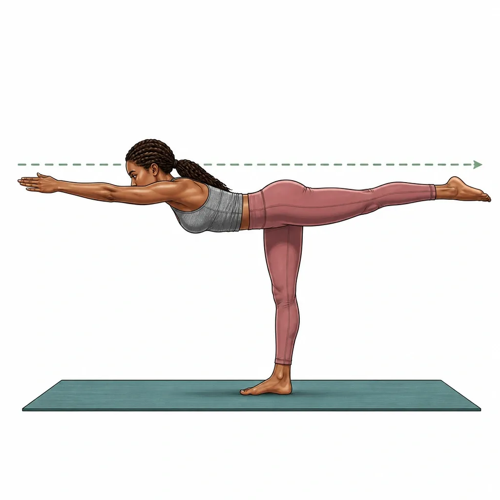 Warrior III (Virabhadrasana III)