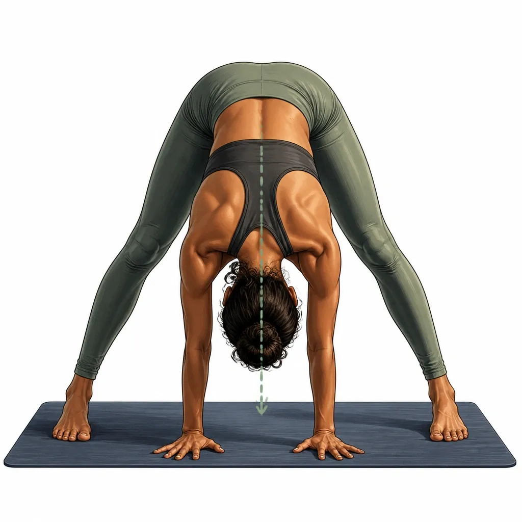 Wide-Legged Forward Fold (Prasarita Padottanasana)