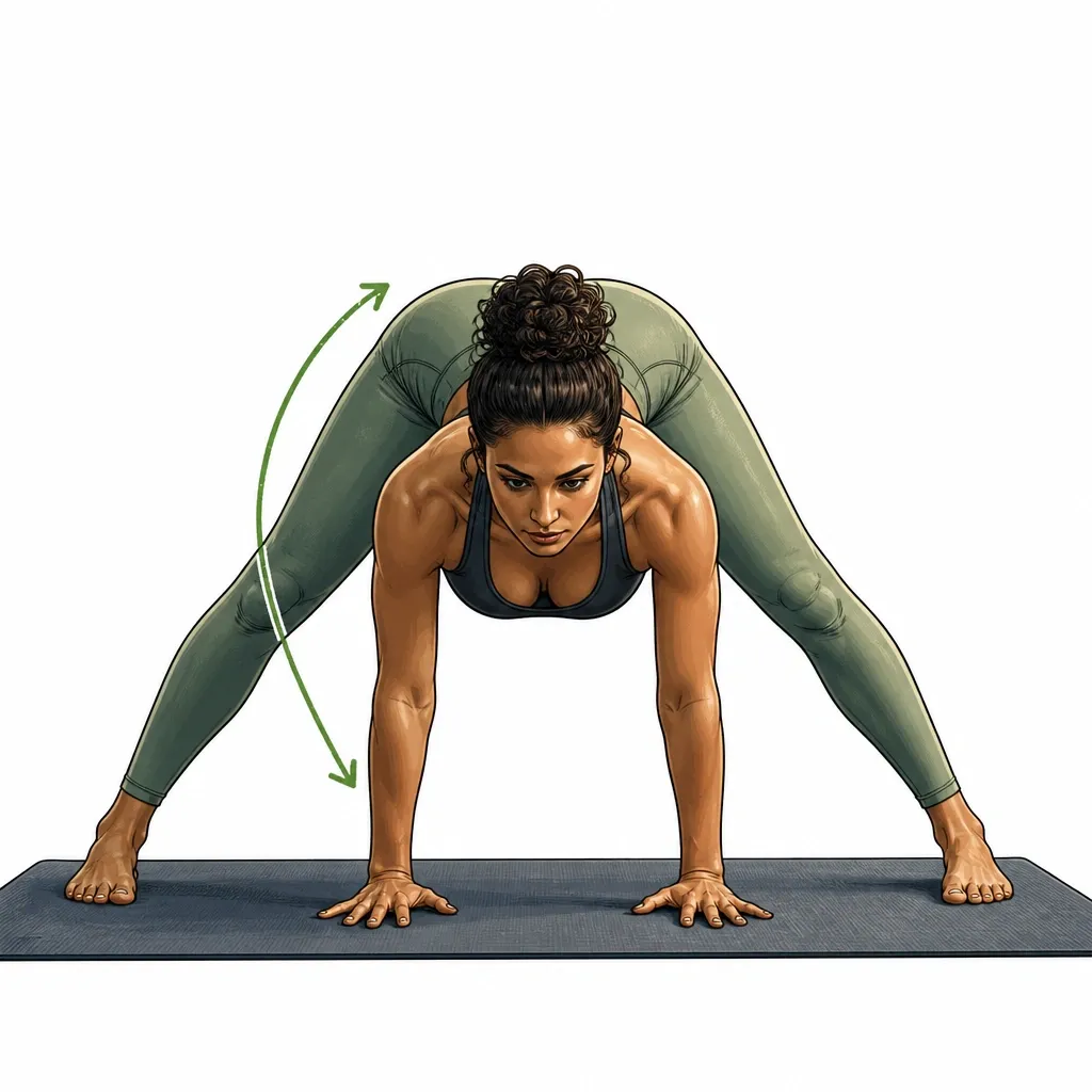 Wide-Legged Forward Fold (Prasarita Padottanasana)